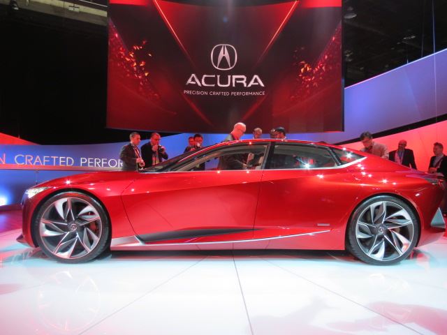 Потрясающий концепт Acura представлен в Детройте